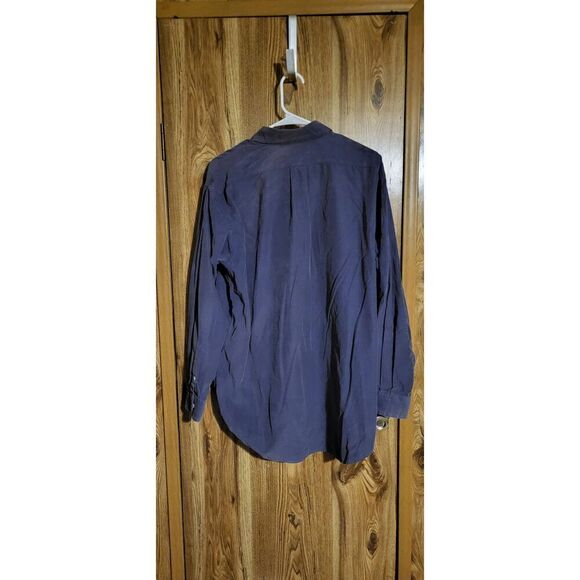 Daniel Cremieux grey corduroy button-down collard dress shirt - Picture 6 of 6